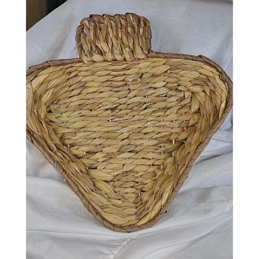 Woven Serving Basket Unique Diamond Shape